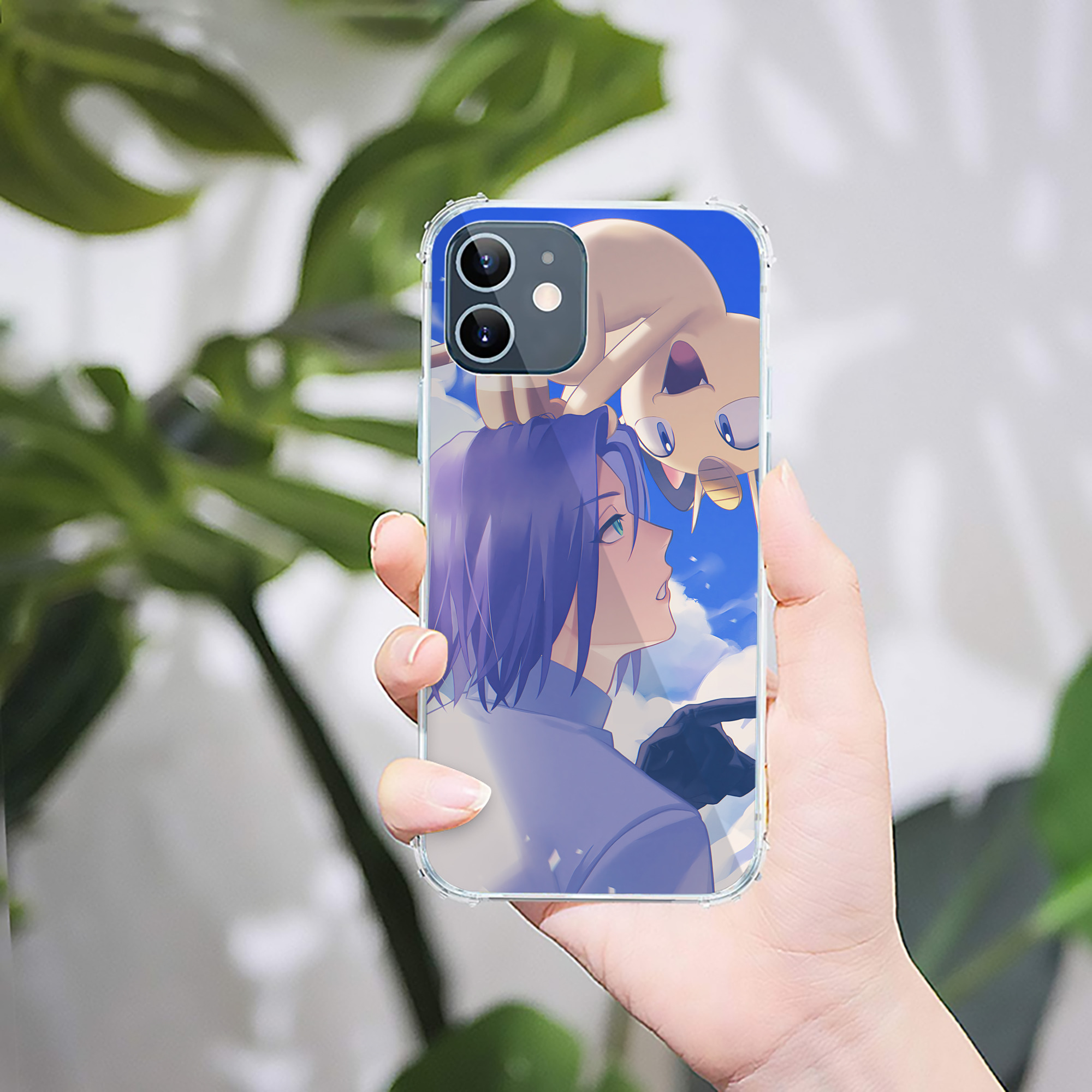 （画像用） ポケットモンスター Pokémon 【iPhone 12シリーズ対応】透明スマホケース（クリアソフトケース）
